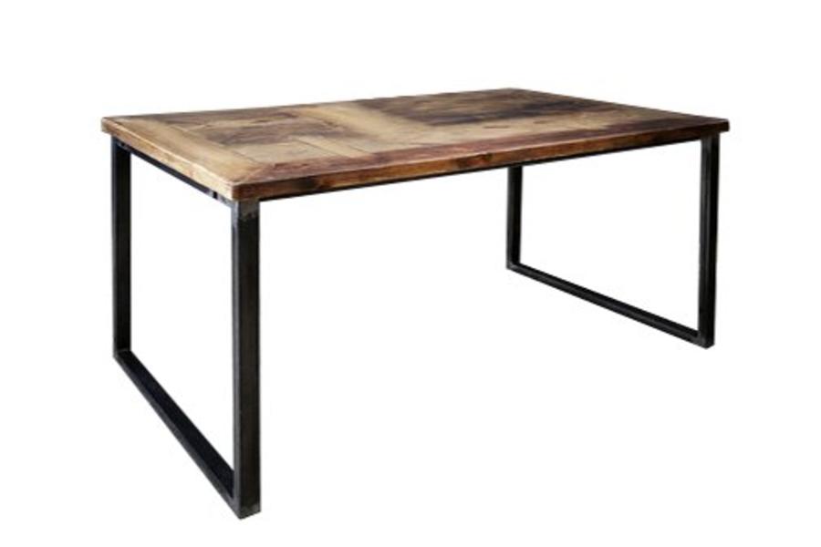 Esstisch aus Bauholz & Eisen Erik 1 180 x 100cm - FraaiBerlin