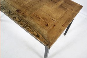 Esstisch aus Bauholz & Eisen Meila 170 x 80 cm - FraaiBerlin