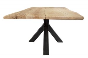 Esstisch aus Birkenholz & Eisen Erika - FraaiBerlin