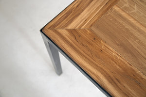 Esstisch aus Altholz Eiche & Eisen Jasmijn/Maaike - FraaiBerlin