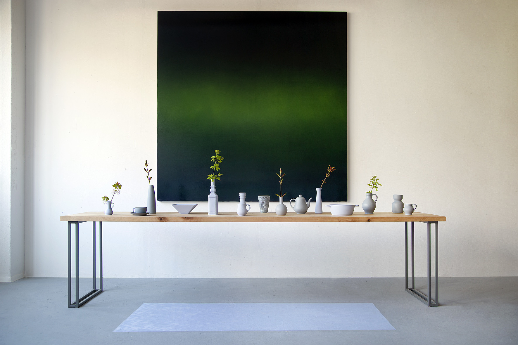 Esstisch Aus Birkenholz Eisen Yael Loren Fraaiberlin