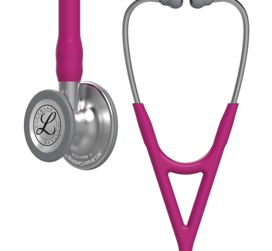 Littmann Cardiology IV diagnostische stethoscoop - Framboos/RVS