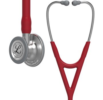 Littmann Littmann Cardiology IV diagnostische stethoscoop - Bordeaux/RVS