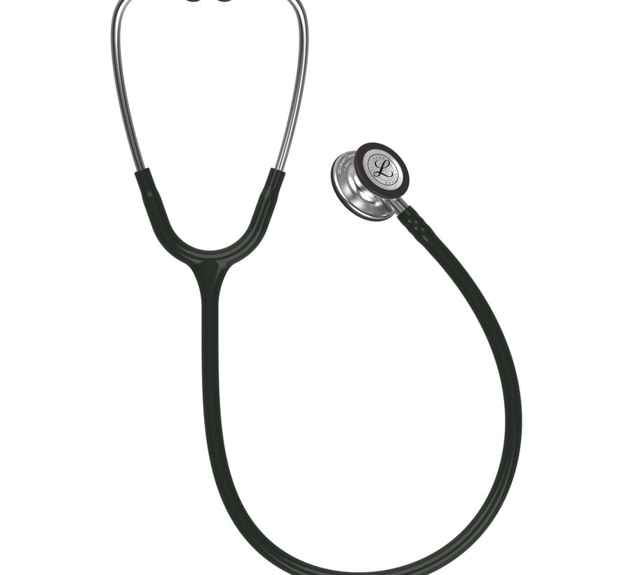 Littmann Classic III Bewakingsstethoscoop - Zwart/RVS