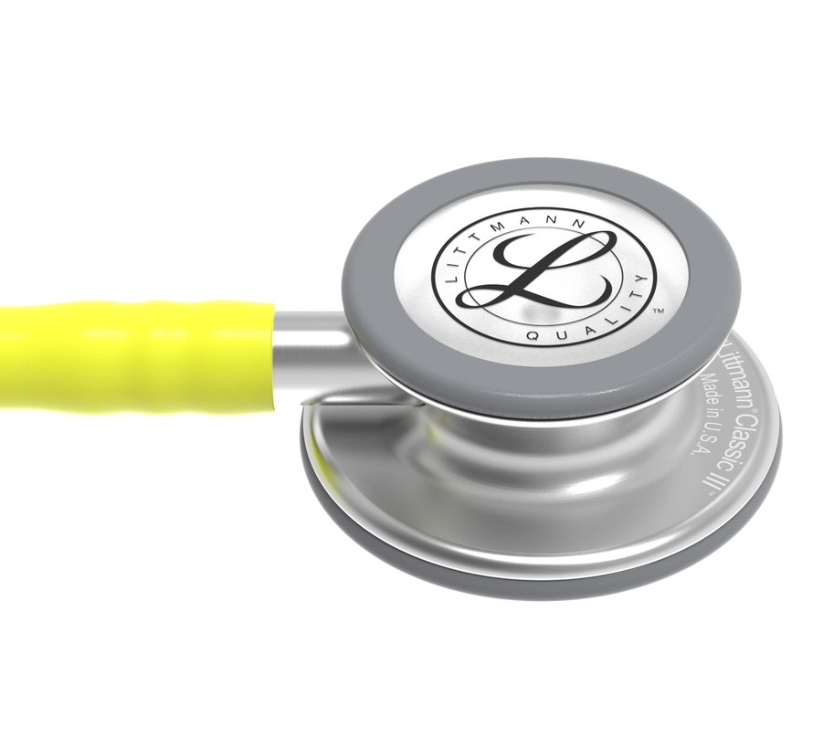 Littmann Classic III Bewakingsstethoscoop - Limoen/RVS