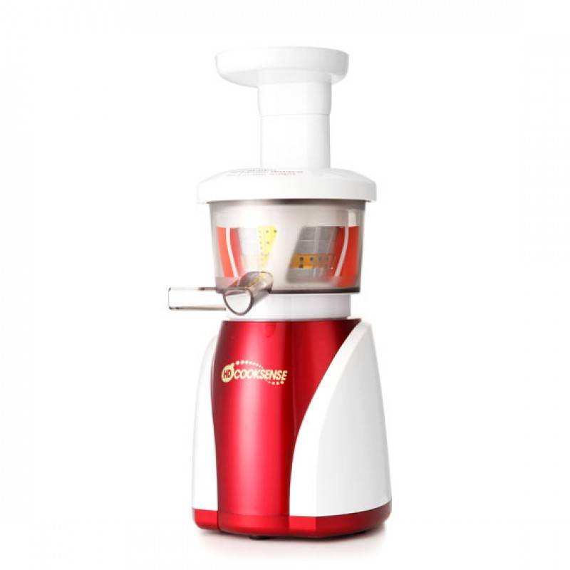 Cooksense Slowjuicer Rood/Wit