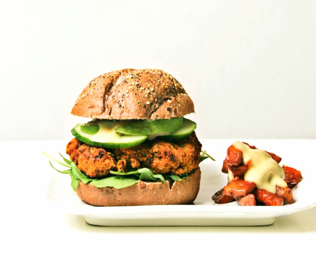 Pulp Burger met wasabi mayonaise