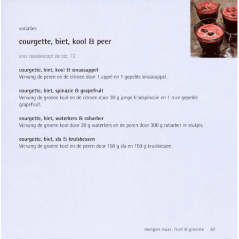 500 Groene Sappen en Smoothies 500 Groene Sappen en Smoothies