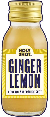 HOLYSHOT HOLYSHOT doos - Ginger Lemon Organic Superjuice Shot 12 flesjes p/doos HOLYSHOT HOLYSHOT doos - Ginger Lemon Organic Superjuice Shot 12 flesjes p/doos