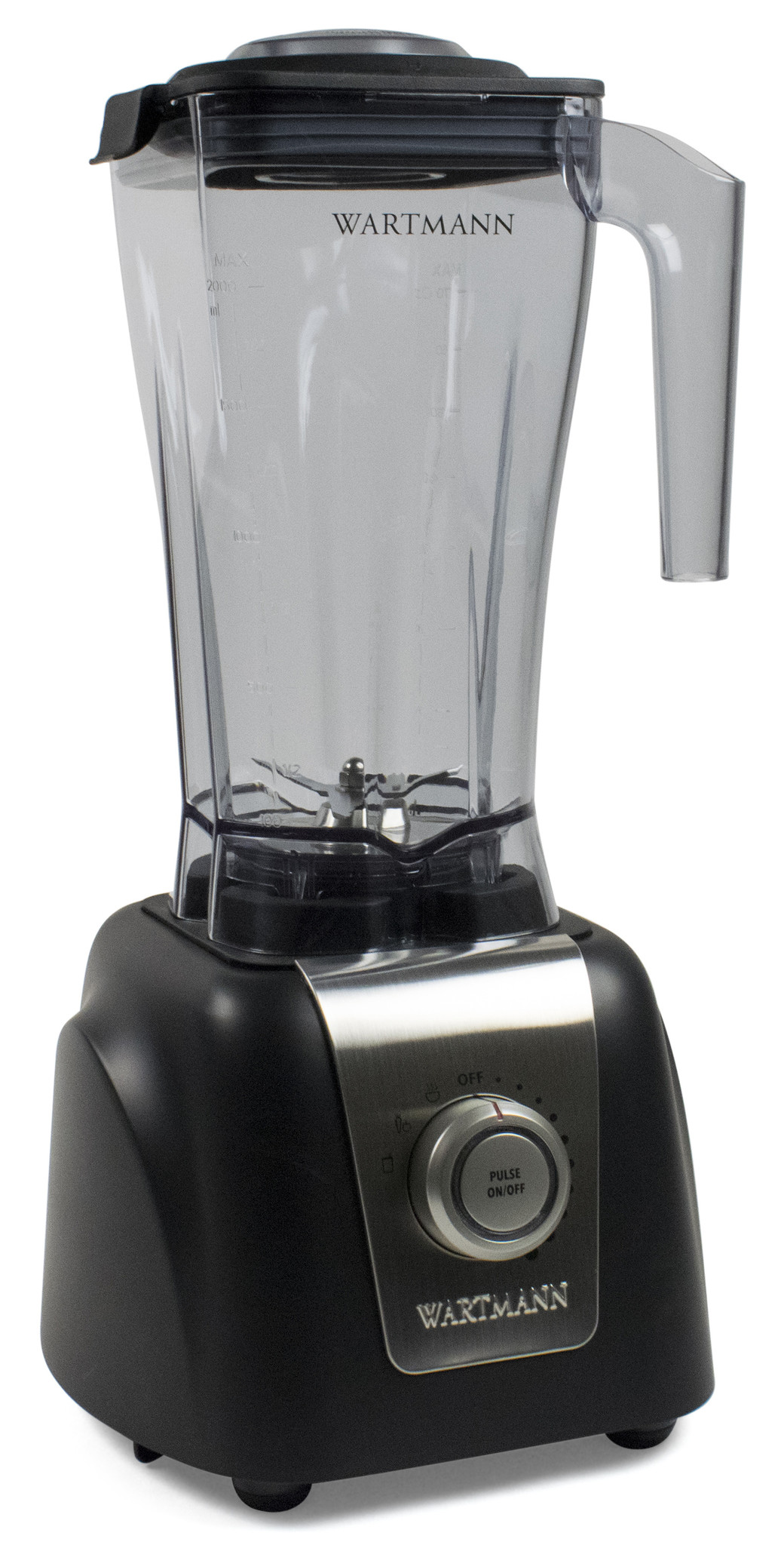 Wartmann High-Speed Blender - WM-1807 HS (Zwart)
