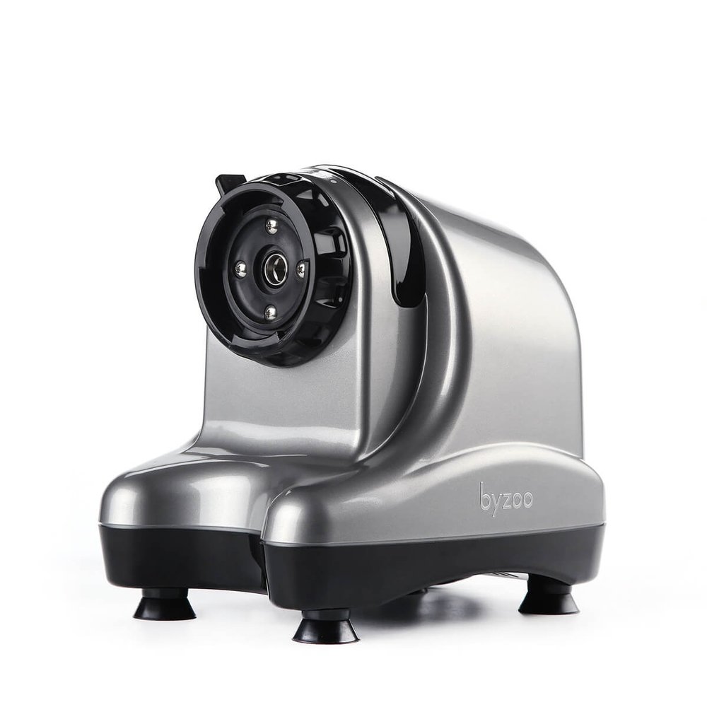 Byzoo Byzoo Horizontale Slowjuicer Rhino + Boek  + Flesjes Byzoo Byzoo Horizontale Slowjuicer Rhino + Boek  + Flesjes