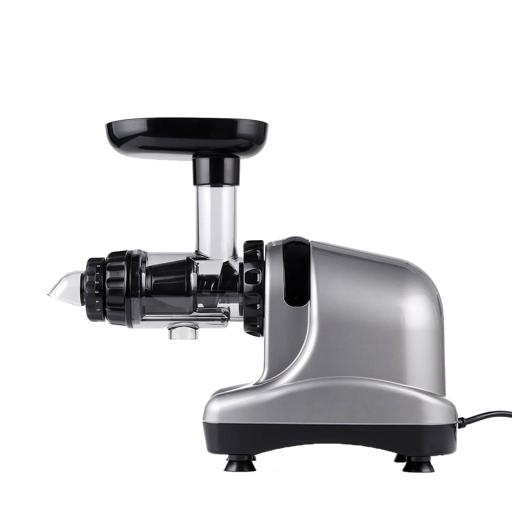 Byzoo Byzoo Horizontale Slowjuicer Rhino + Boek  + Flesjes Byzoo Byzoo Horizontale Slowjuicer Rhino + Boek  + Flesjes