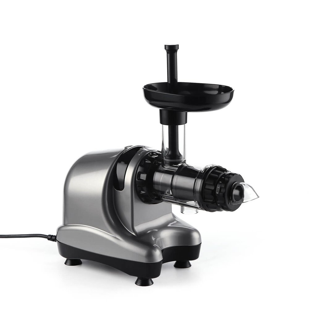 Byzoo Byzoo Horizontale Slowjuicer Rhino + Boek  + Flesjes Byzoo Byzoo Horizontale Slowjuicer Rhino + Boek  + Flesjes