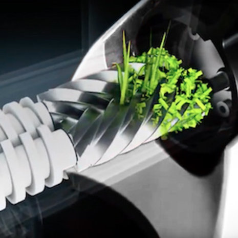 BioChef Gemini Twin Gear Slowjuicer Wit BioChef Gemini Twin Gear Slowjuicer Wit