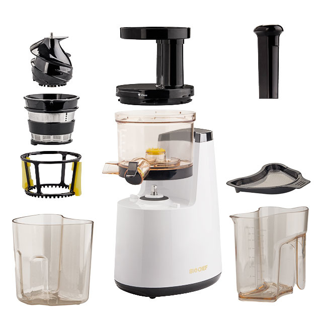 BioChef Atlas Slowjuicer Zilvergrijs