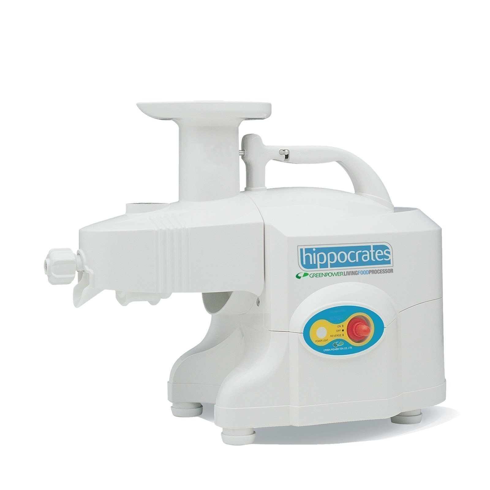 Greenpower Hippocrates GPT-1305 Plus Twin Gear Juicer - White