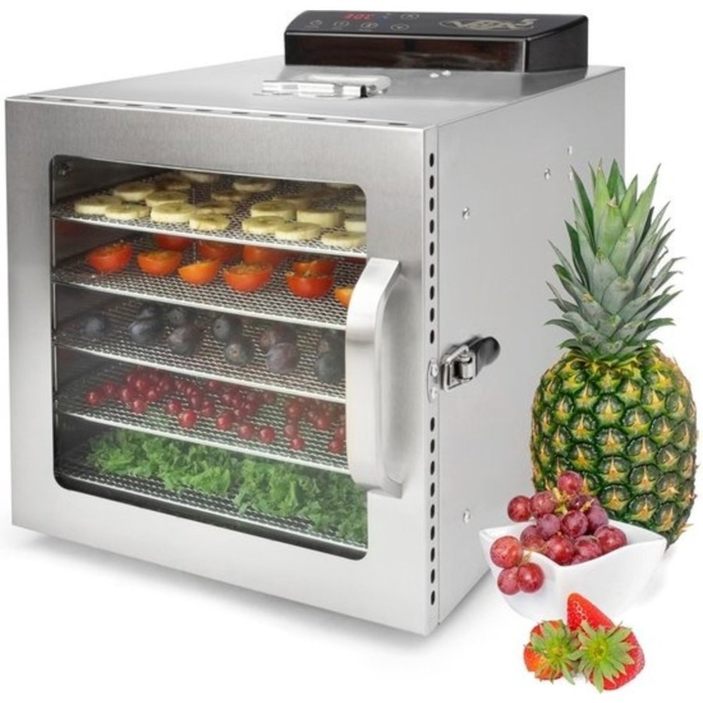 Vita5 VITA5 Nobel S RVS Droogoven 6 laden Vita5 VITA5 Nobel S RVS Droogoven 6 laden