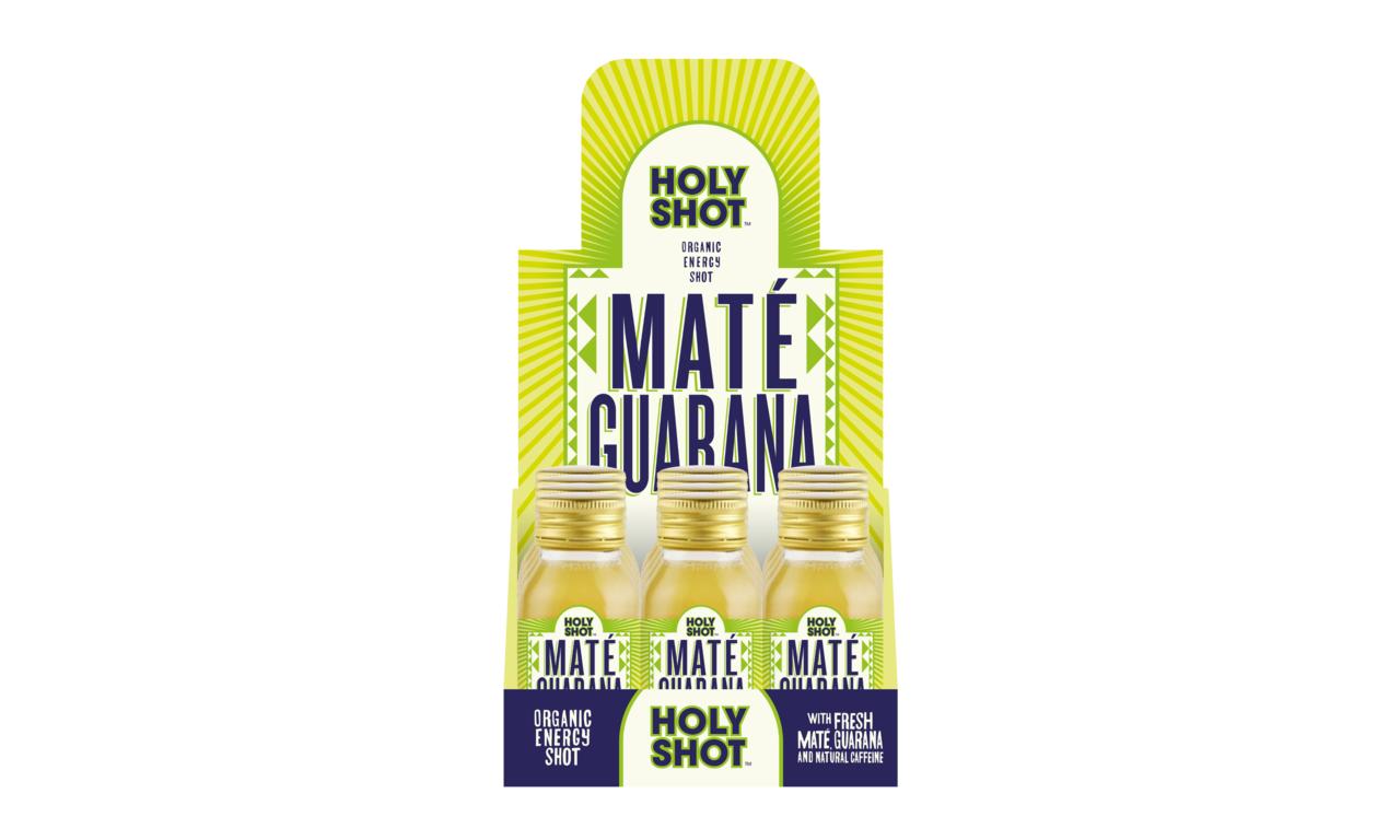 HOLYSHOT HOLYSHOT doos - Maté Guarana 12 flesjes p/doos HOLYSHOT HOLYSHOT doos - Maté Guarana 12 flesjes p/doos