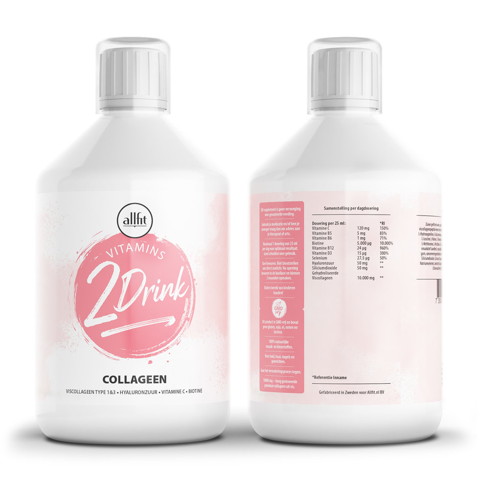 Allfit Vitamins2Drink Collageen 10.000 mg Allfit Vitamins2Drink Collageen 10.000 mg