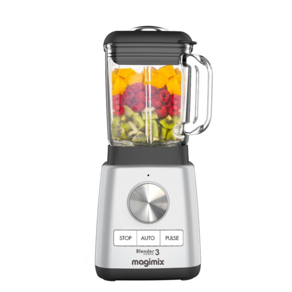Magimix Blender Power 3 Mat Chroom Tarwegraskoning.nl