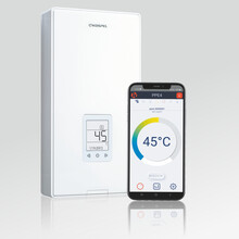 Kospel S.A. Kospel PPE4.M-17/18/21/24.EU – Elektronischer Durchlauferhitzer mit WiFi & LCD, 10–15 kW