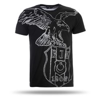 7717167 t-shirt herren schwarz