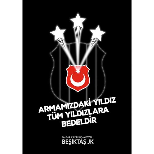 BJK 2016-2017 DRAPEAU CHAMP. 600*900