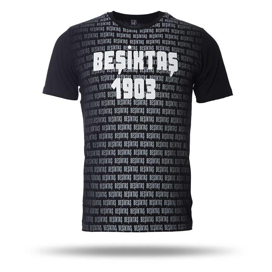 7718116 BJK MENS T-SHIRT BLACK