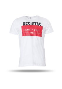 7718111 BJK MENS T-SHIRT WHITE