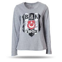 K8718108 BJK T-SHIRT DAMEN GRAU