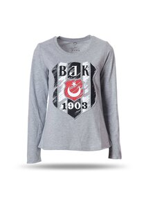 K8718108 BJK T-SHIRT DAMEN GRAU