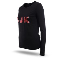 BEŞİKTAŞ KADIN T-SHIRT 8718123 Siyah - Kırmızı