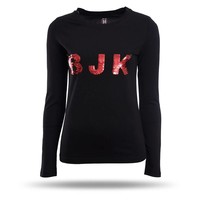 Beşiktaş T-shirt Damen 8718123 Schwarz - Rot