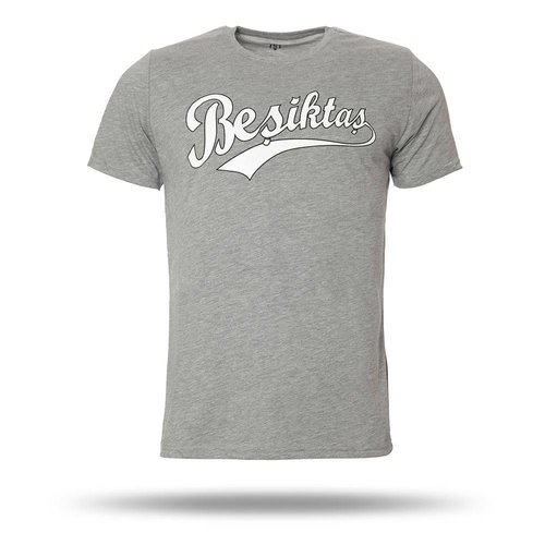 Beşiktaş Mens College T-Shirt 7718101 Grey
