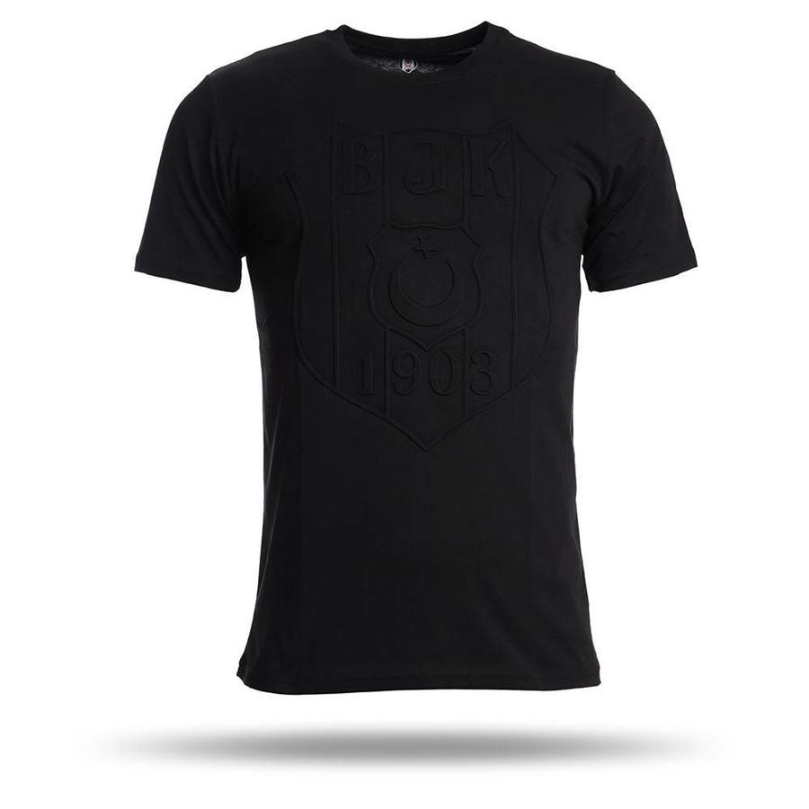 Beşiktaş Relief Logo T-Shirt Pour Hommes 7818104