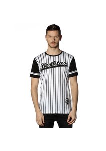 Beşiktaş college t-shirt rayé pour hommes 7718117 NOIR-BLANC