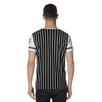 Beşiktaş gestreept college t-shirt heren 7718117 Zwart