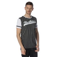 Beşiktaş gestreept college t-shirt heren 7718117 Zwart