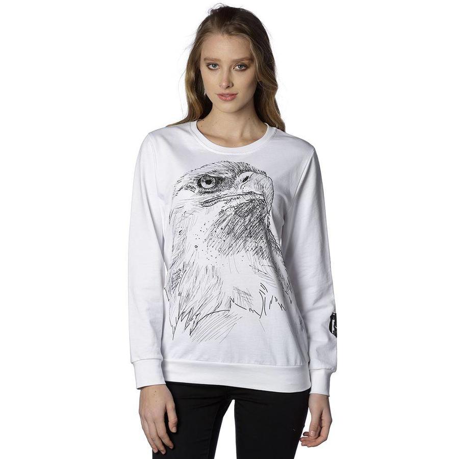 Beşiktaş Charbon Dessin Sweat pour Femmes 8818211