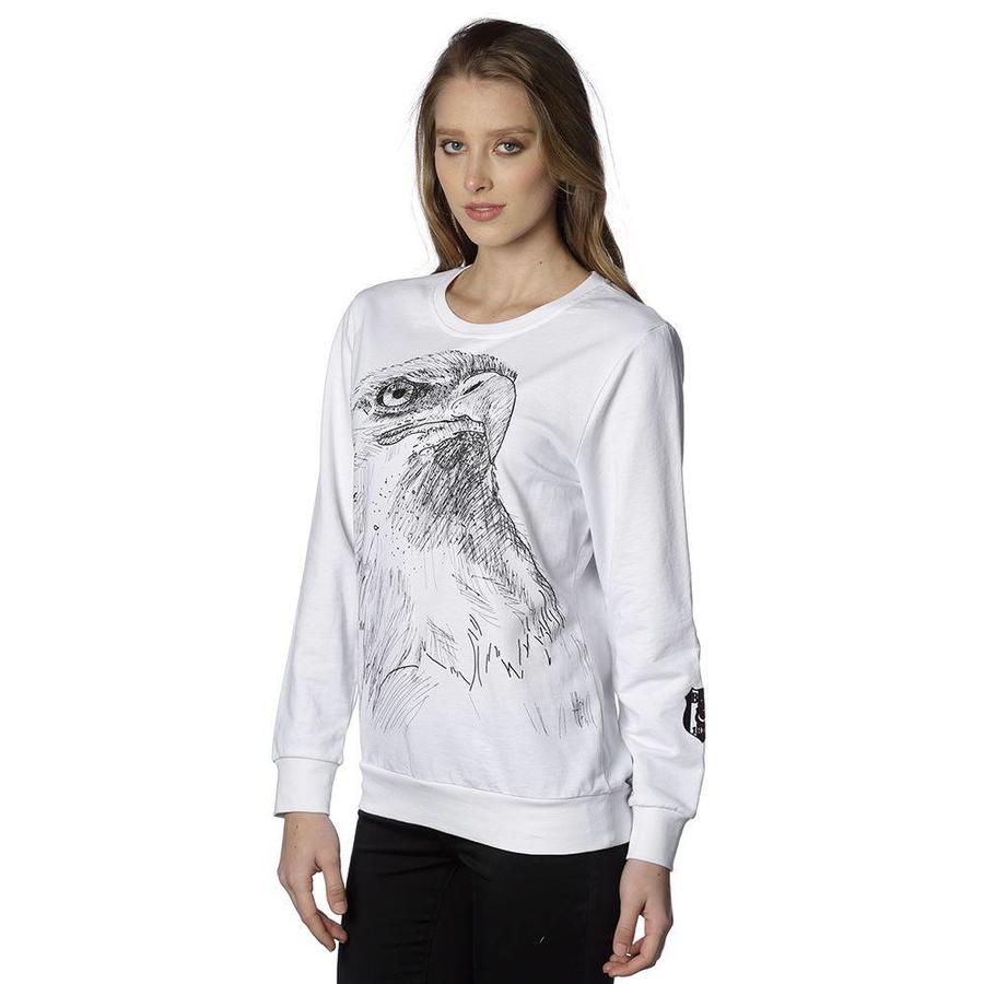 Beşiktaş Charbon Dessin Sweat pour Femmes 8818211