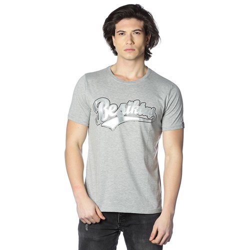 Beşiktaş College T-Shirt Speziell bedruckt Herren 7818103 Grau