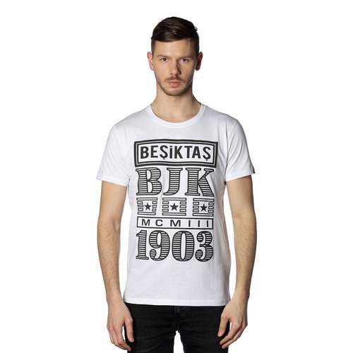 Beşiktaş Billboard T-Shirt Herren 7818131 Weiβ