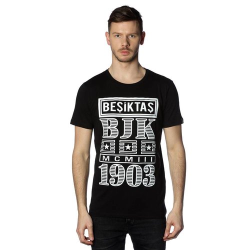Beşiktaş Billboard T-Shirt Heren 7818131 Zwart