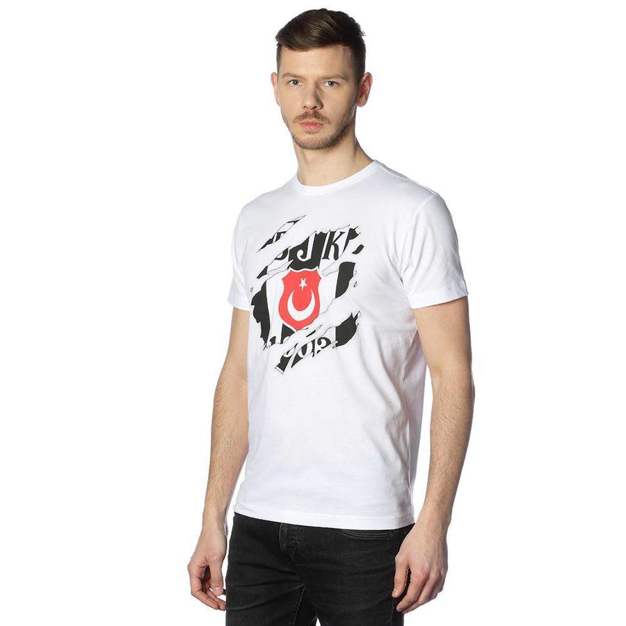 Beşiktaş Krallenlogo T-Shirt Herren 7818112 Weiβ