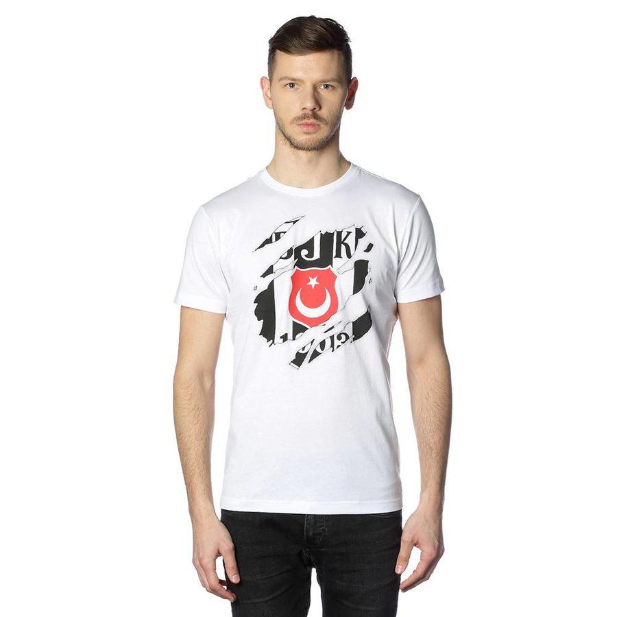 Beşiktaş Krallenlogo T-Shirt Herren 7818112 Weiβ