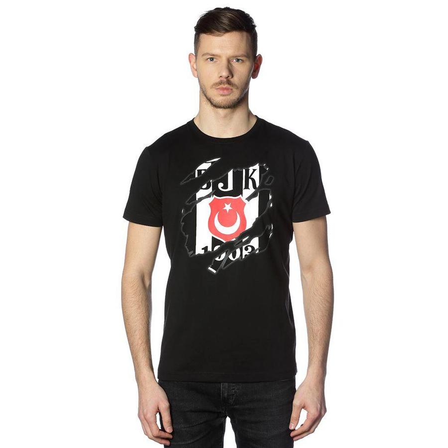 Beşiktaş Patte logo T-Shirt pour Hommes 7818112 Noir