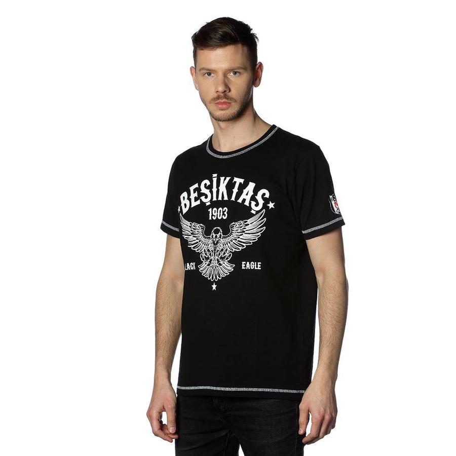 Beşiktaş  Mens Eagle T-Shirt  H7818125 Black