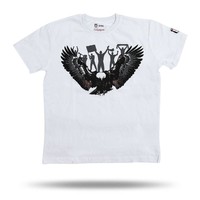 Beşiktaş Adler Fan T-Shirt Kinder 6818118 Weiβ