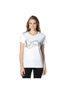 BEŞİKTAŞ KOLEJ ÖZEL BASKI KADIN T-SHIRT 8818103 Beyaz