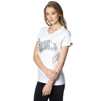 Beşiktaş College T-Shirt Spezielle Bedruckt Damen 8818103 Weiβ